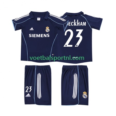 Real Madrid BECKHAM 23 2006 Retro Uit Shirt Kind 2005